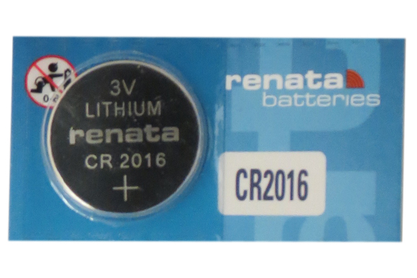 10 x CR2016 Renata 3 Volt Lithium Coin Cell Batteries