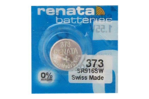373 / 372 / SR916SW Renata Silver Oxide Button Battery