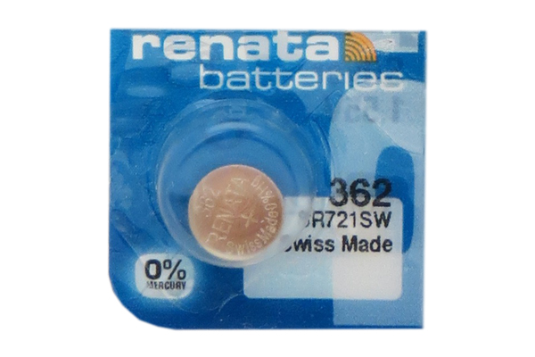 362 / 361 /SR721SW Renata Silver Oxide Button Battery