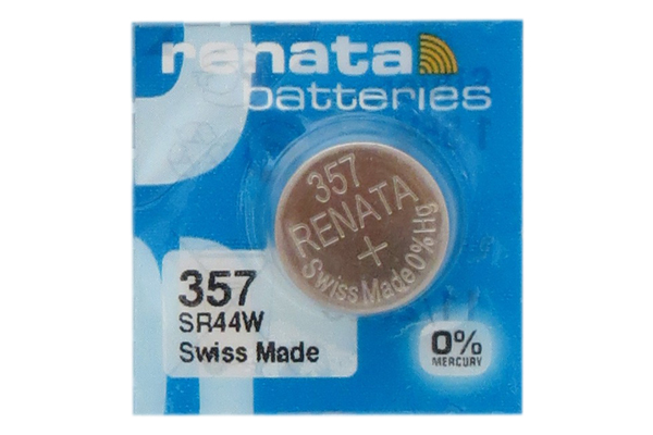 30 x 357 / SR44W Renata Silver Oxide Button Batteries