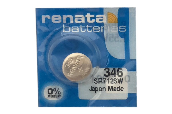 346 / SR712SW Renata Silver Oxide Battery