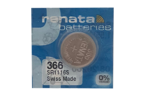 366 / SR1116S Renata Silver Oxide Battery