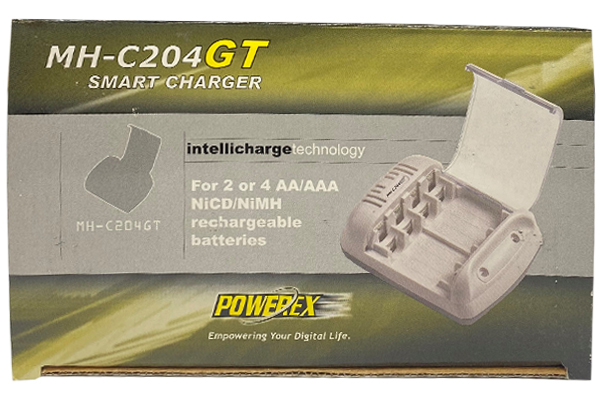Powerex MH-C204GT AA / AAA Smart Battery Charger