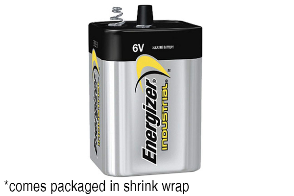 Energizer 529 6 Volt Spring Type Alkaline Industrial Lantern Battery