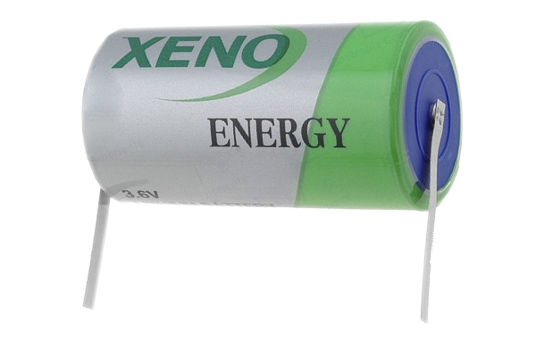 Xeno XL-055F 3.6V 2/3 AA 1.65Ah Lithium Battery with Tabs