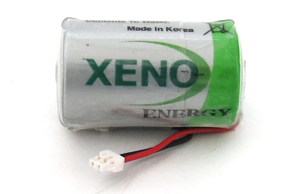 Xeno XLP-050F 3.6V 1/2 AA 1.2Ah Lithium Battery with Connector