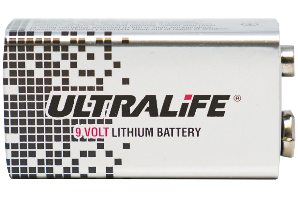 9 Volt UltraLife Lithium Battery (U9VL)