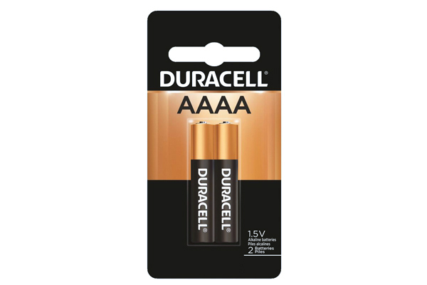 AAAA Duracell Alkaline Battery (MX2500) - 2 pack