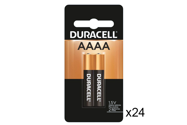 48 x AAAA Duracell Alkaline Batteries (MX2500)