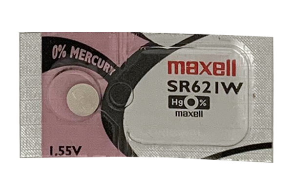 363 / SR621W Maxell Silver Oxide Battery