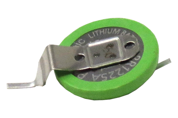 Panasonic BR1225A/HBN 3V Lithium Coin Cell Battery w/Pins
