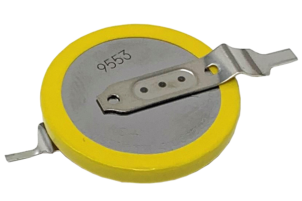 Panasonic CR2032/HF1N 3V Lithium Coin Cell Battery w/Pins