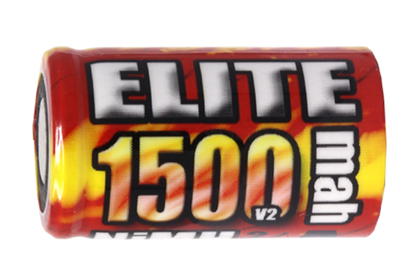 50 x Elite 2/3 A NiMH Flat Top Batteries (1500 mAh)