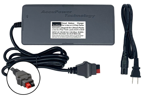25.2V / 25.9V Li-ion & Li-po Accupower Charger