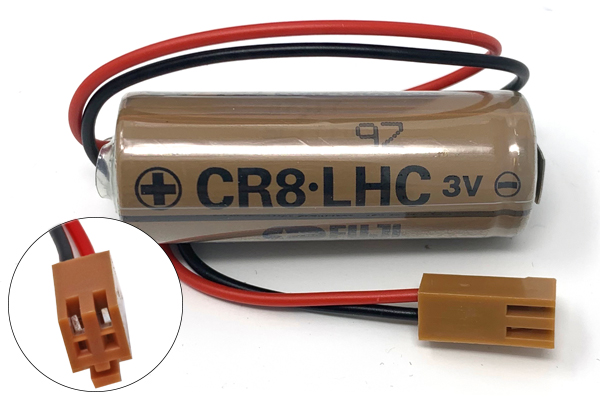 Fuji CR8-LHC Flusher PLC Battery (For Onsrud F148E15 CNC Machine, RD029)