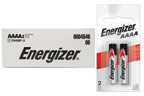 12 x AAAA Energizer Alkaline Battery (E96)