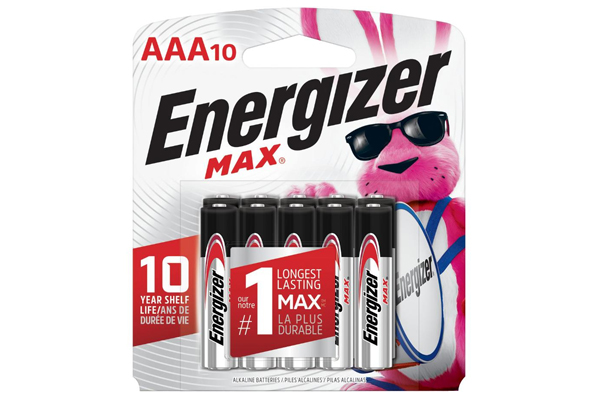 AAA Energizer MAX E92CP-10 Alkaline Batteries (10 Pack)