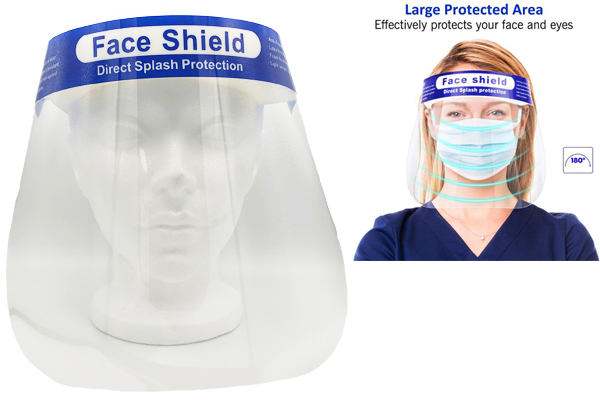 3 x Protective Face Shields