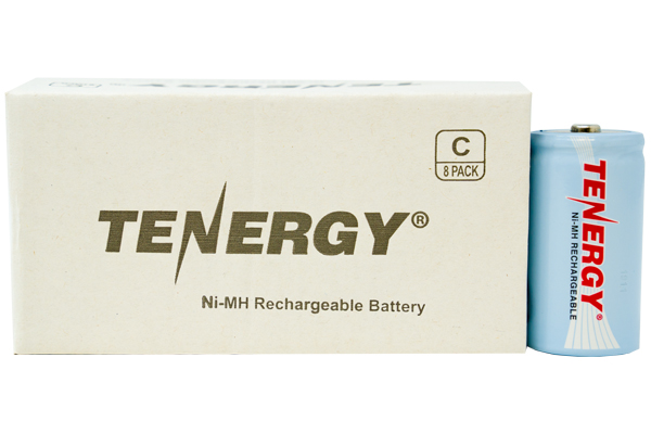 8 x C Tenergy NiMH Batteries (5000 mAh)