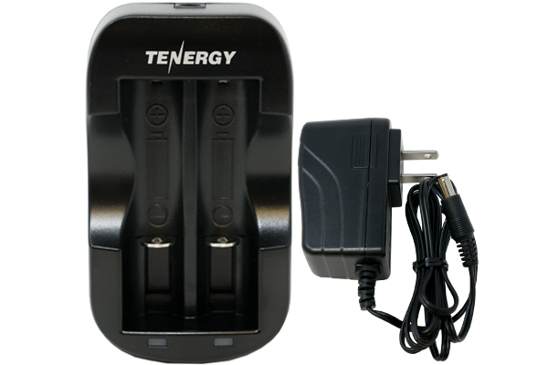 Tenergy TN269 2-Bay 18650/18500/14500 Li-Ion Battery Charger