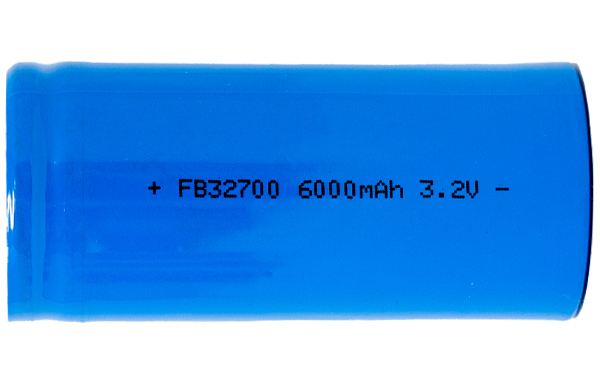 3.2 Volt 32700 LiFePO4 Battery (6000 mAh)