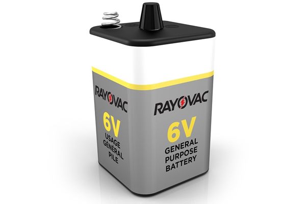 Rayovac 941 6 Volt Spring Top Zinc Carbon Lantern Battery