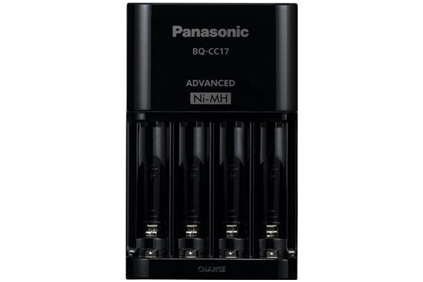 Panasonic BQ-CC17 AA/AAA Smart Battery Charger (Black)