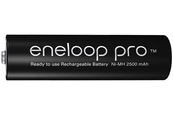 AA NiMH Panasonic Eneloop Pro Rechargeable Battery (2500 mAh) - Low Discharge