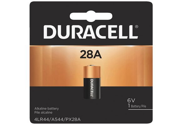 Duracell 28A / 4LR44 6 Volt Alkaline Battery
