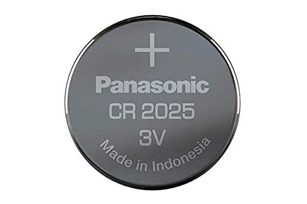 CR2025 Panaonsic 3 Volt Lithium Coin Cell Battery