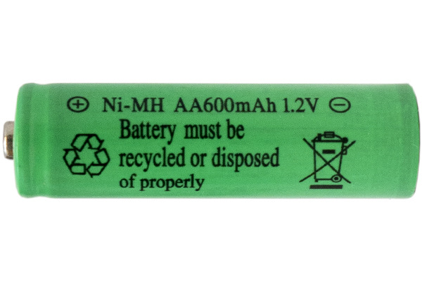 AA NiMH Rechargeable Battery (600 mAh)