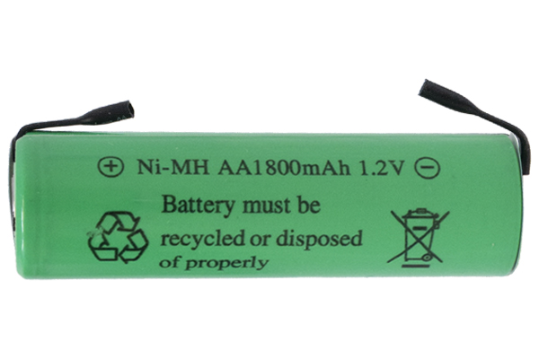AA NiMH Battery with Tabs (1800 mAh)