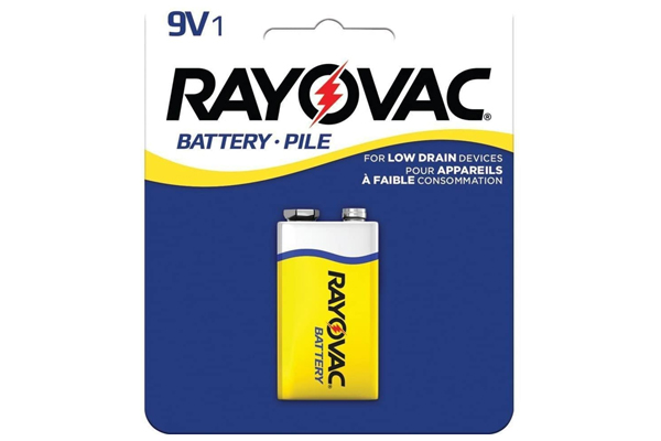 9 Volt Rayovac Heavy Duty Battery (Carded)