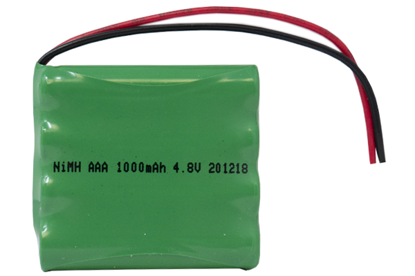 4.8 Volt NiMH Battery Pack (1000 mAh) with Leads