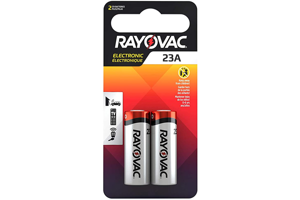 Rayovac A23 12 Volt Alkaline Batteries (2 Card)