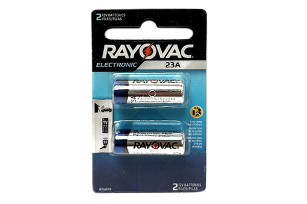 Rayovac A23 12 Volt Alkaline Batteries (2 Card)