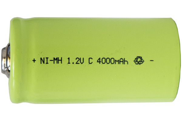 2 x C NiMH Batteries (4000 mAh)