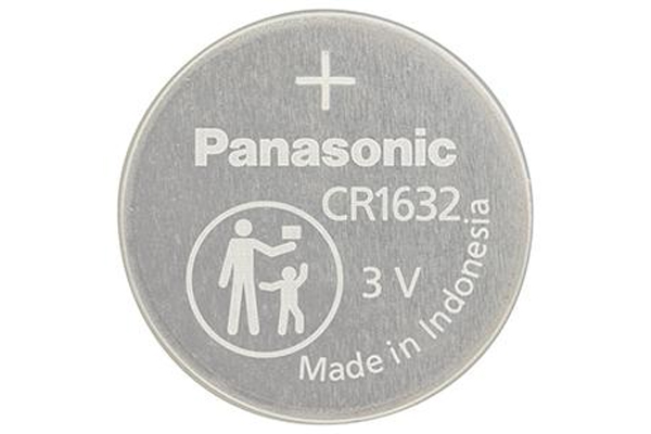 CR1632 Panasonic 3 Volt Lithium Coin Cell Battery