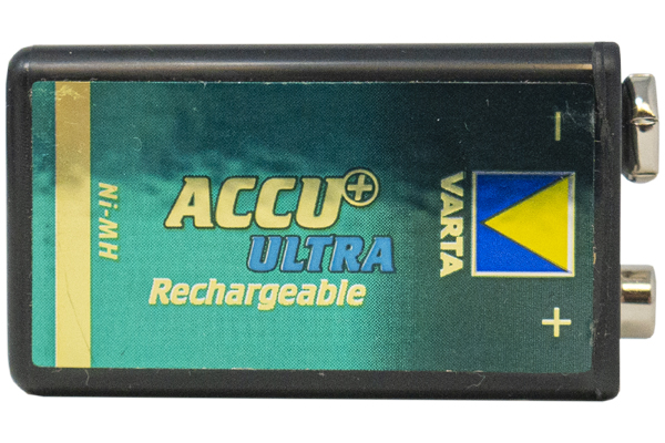 9 volt battery, rechargeable