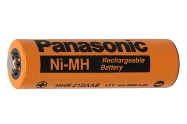 AA NiMH Panasonic 2100 mAh Rechargeable Battery (HHR-210AAC4B)