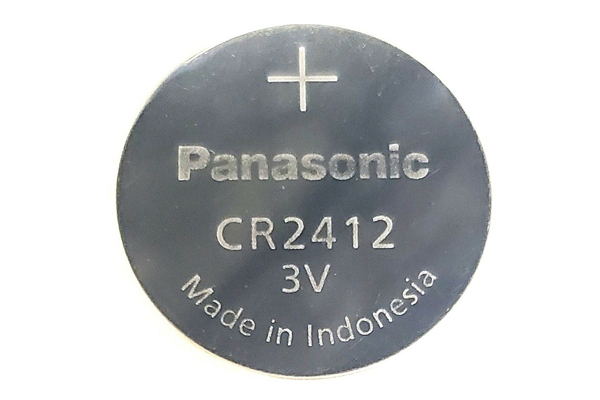 CR2412 Panasonic 3 Volt Lithium Coin Cell Battery