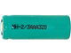 2/3 AAA NiMH Flat Top Battery (320 mAh)