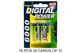 16 x C AccuPower NiMH Batteries (6000 mAh)