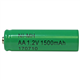 12 x AA NiMH Rechargeable Batteries (1500 mAh)