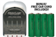 UltraLast AA / AAA Smart Battery Charger + 4 AA NiMH Batteries (1500 mAh)