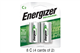 8 x C Energizer Rechargeable NiMH Batteries (2500 mAh) (4 Cards of 2)