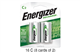 16 x C Energizer Rechargeable NiMH Batteries (2500 mAh) (8 Cards of 2)