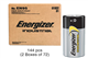 144 x D Energizer Industrial Alkaline Batteries (EN95)