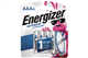 4 x AAA Energizer Ultimate Lithium Batteries (L92) (Carded)