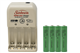 Sunbeam AA / AAA Battery Charger + 4 AAA NiMH Batteries (1200 mAh)